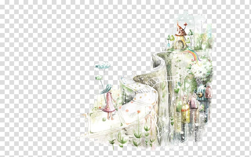 , Fairy tale world transparent background PNG clipart