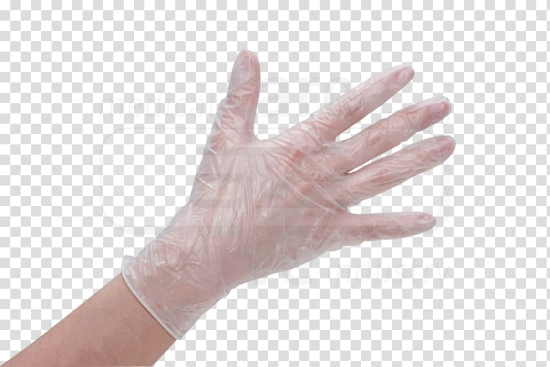 Medical glove Clothing Thumb Guma, plastic gloves transparent background PNG clipart