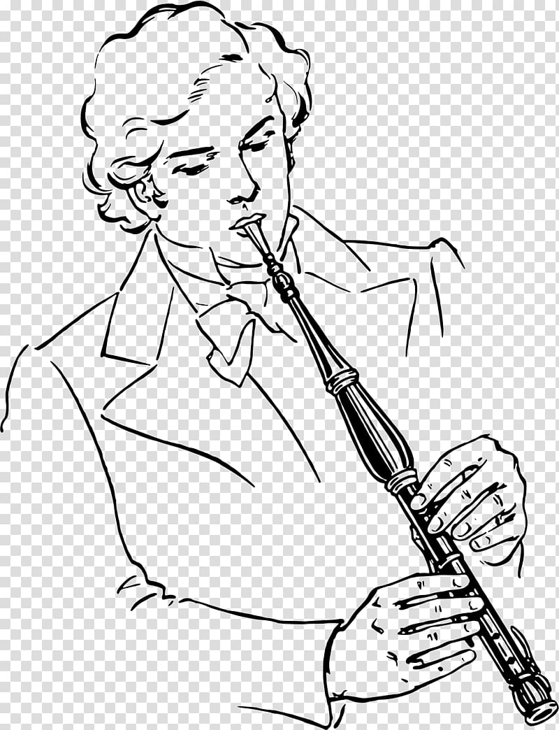 Человек играющий на флейте