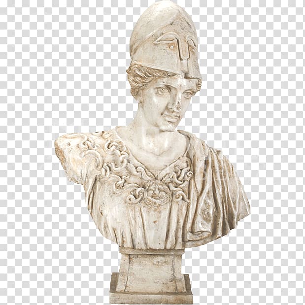 Winged Victory of Samothrace Bust Marble sculpture Athena Parthenos Statue, Greek Terracotta Figurines transparent background PNG clipart