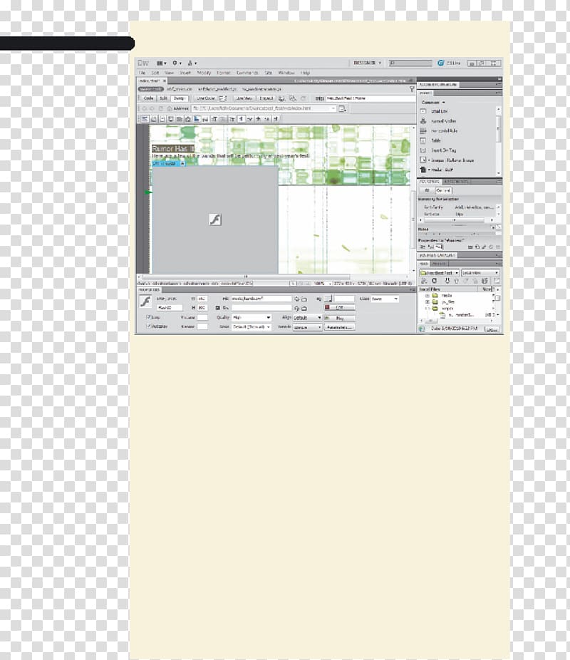 Computer Software Multimedia Screenshot Font, Dreamweaver transparent background PNG clipart