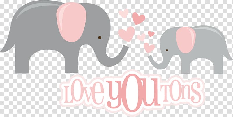 Indian elephant African elephant , elephant baby shower transparent background PNG clipart