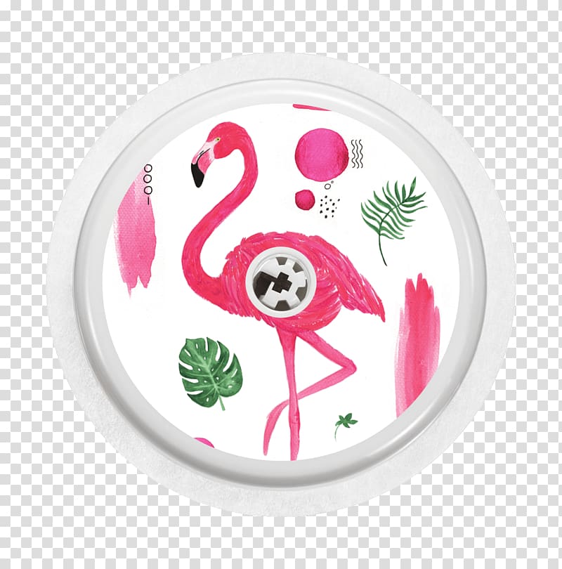 Pineapple Paper Flamingo Printing Sticker, Waterproof Flower transparent background PNG clipart