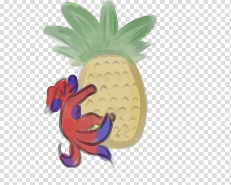 Pineapple Cartoon, pineapple transparent background PNG clipart