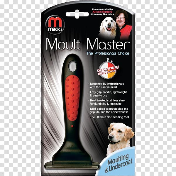 Dog Interpet Mikki Moult Master Large 6.5cm Personal grooming Moulting, less effort transparent background PNG clipart