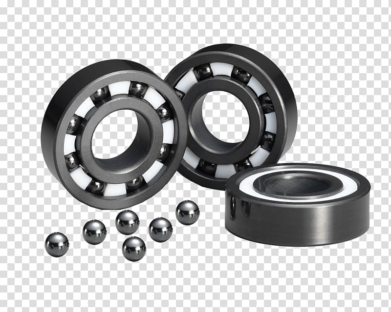 Ceramic materials Silicon carbide Ball bearing, Flat Ball Bearings transparent background PNG clipart
