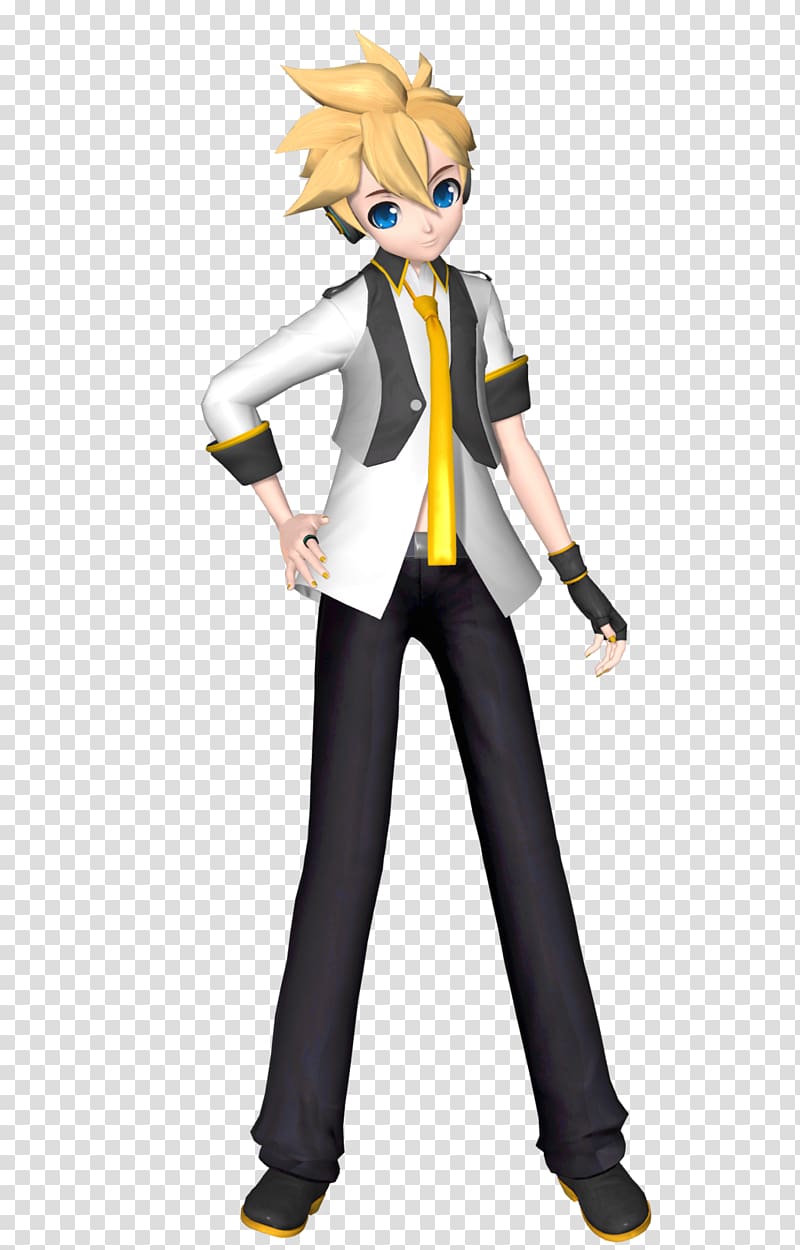 Kagamine Rin/Len Blue moon Senbonzakura Vocaloid, lenin transparent background PNG clipart