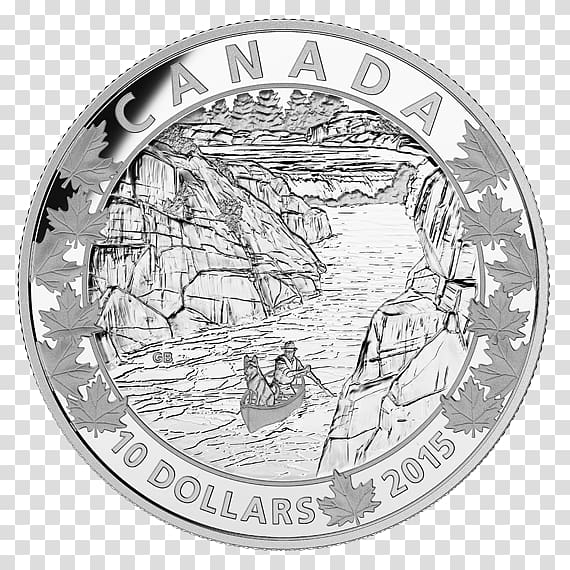 Silver coin Canada Silver coin Coin set, metal coin transparent background PNG clipart