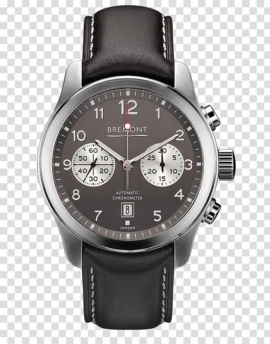 Bremont Watch Company Chronometer watch Watch strap Chronograph, Rotary Dial transparent background PNG clipart