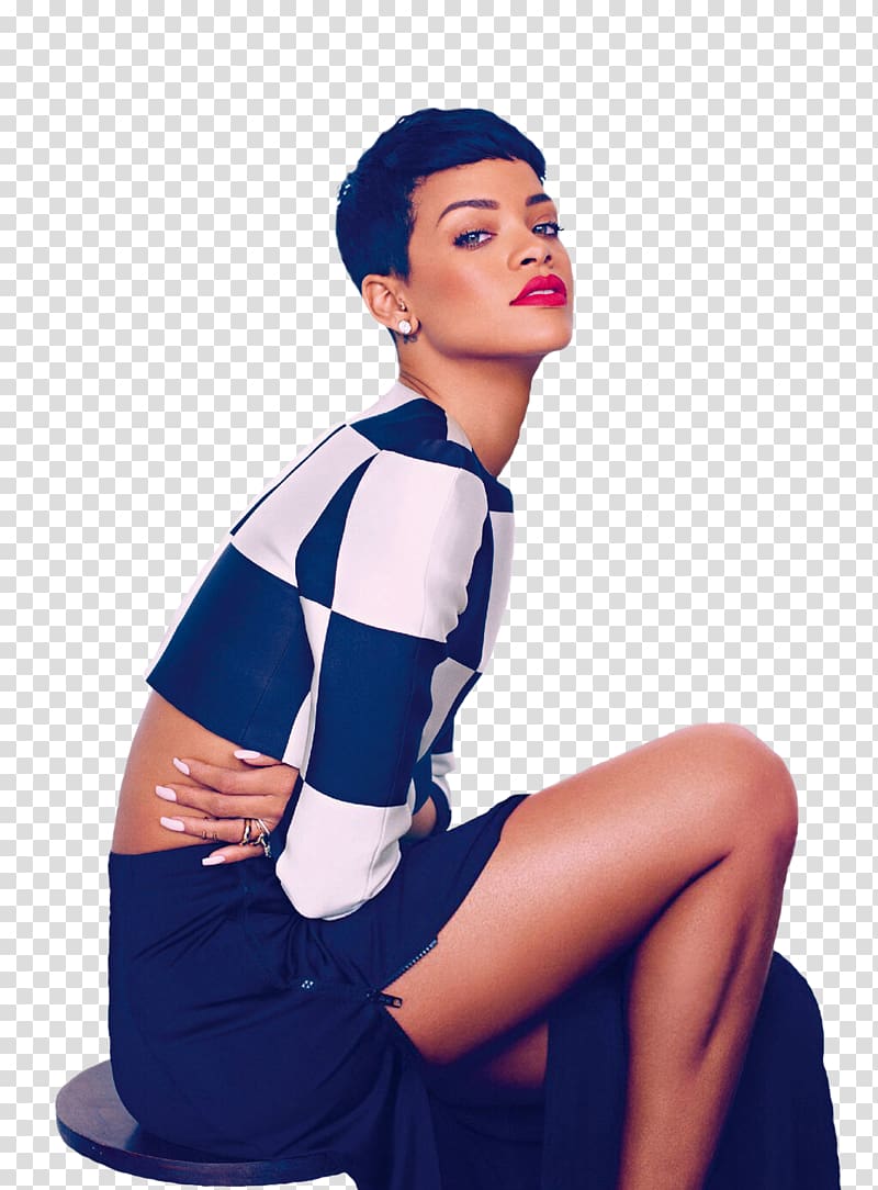 Rihanna Elle grapher Singer, rihanna transparent background PNG clipart