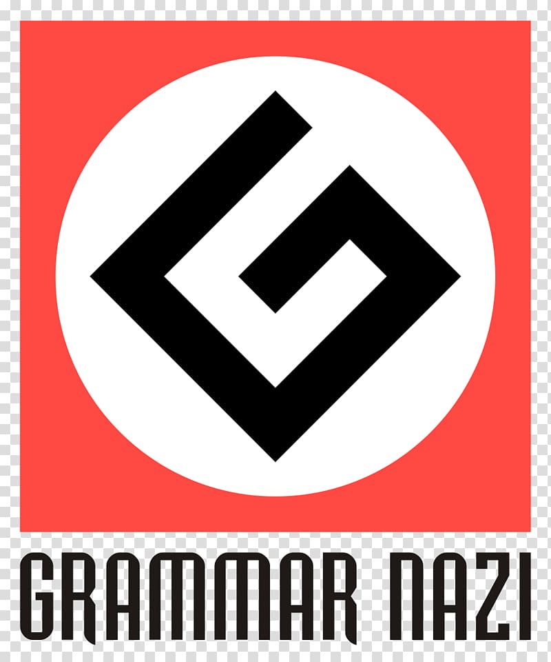 Grammar Nazi Nazism Nazi Party Spelling, nazi transparent background PNG clipart