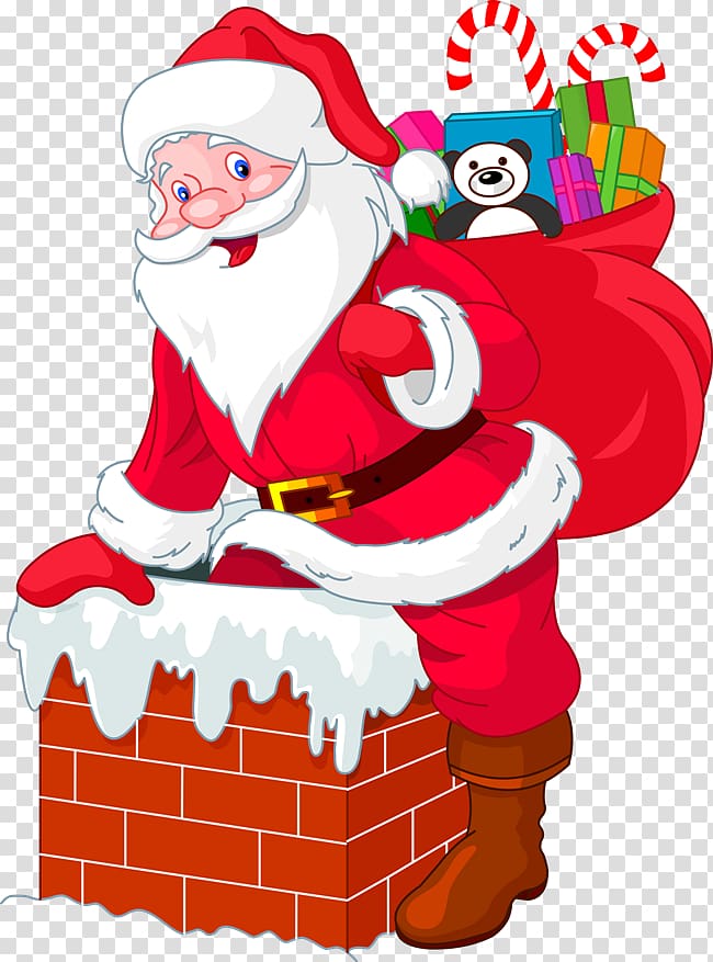 Santa Claus Christmas Saint Nicholas Day Gift, santa claus transparent background PNG clipart