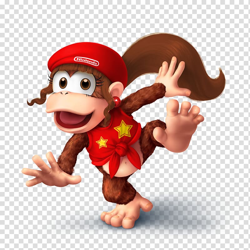 Donkey Kong Country 2: Diddy\'s Kong Quest Super Smash Bros. for Nintendo 3DS and Wii U Donkey Kong Country 3: Dixie Kong\'s Double Trouble! Super Smash Bros. Brawl, donkey kong transparent background PNG clipart