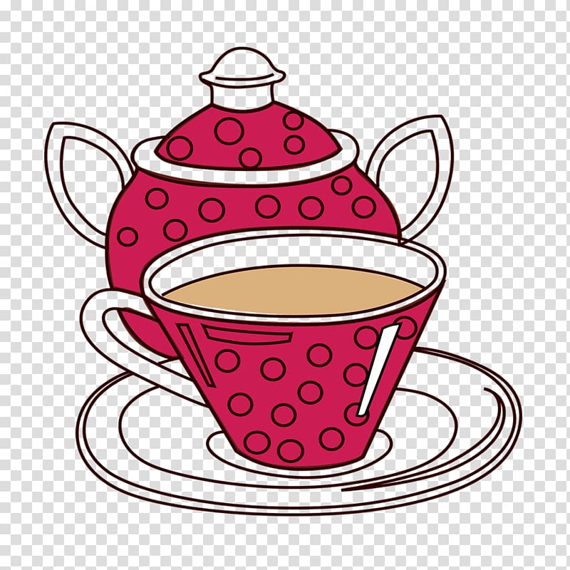 Coffee cup Tea Croissant Coffee cup, Coffee transparent background PNG clipart