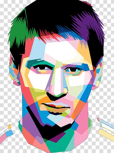 Lionel Messi art, Lionel Messi WPAP Desktop , lionel messi transparent background PNG clipart