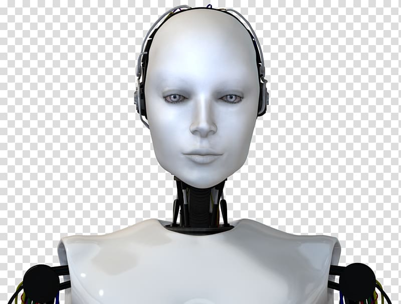 A.I. robot, Humanoid robot Woman Fan Cyborg Face, robots transparent background PNG clipart