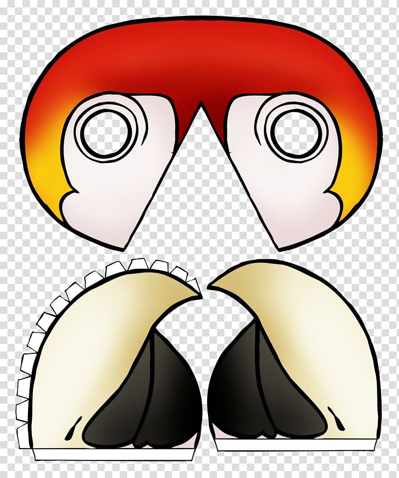 Bird Owl Mask Halloween Columbidae, mask transparent background PNG clipart