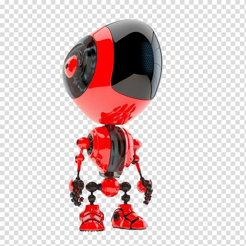 Robot 3D computer graphics Icon, 3D robot transparent background PNG clipart