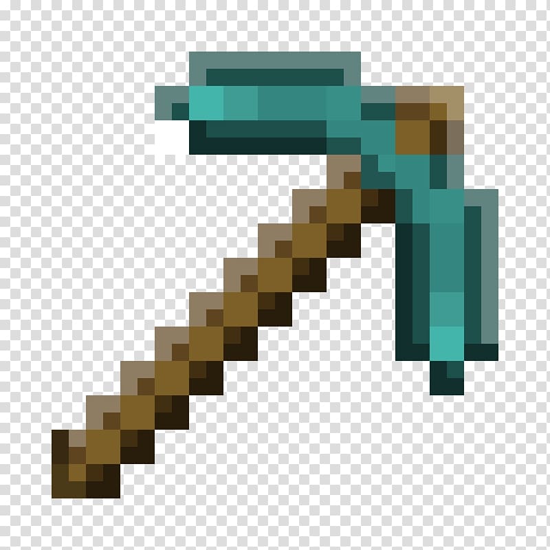 Minecraft: Pocket Edition Pickaxe Mod Roblox, minecraft pickaxe transparent background PNG clipart