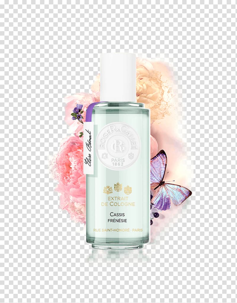 Cassis Eau de Cologne Perfume Roger & Gallet Eau de toilette, perfume transparent background PNG clipart