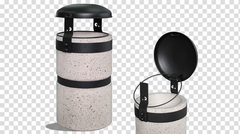 Rubbish Bins & Waste Paper Baskets Waste sorting Cement Recycling bin, garbage bin modeling transparent background PNG clipart