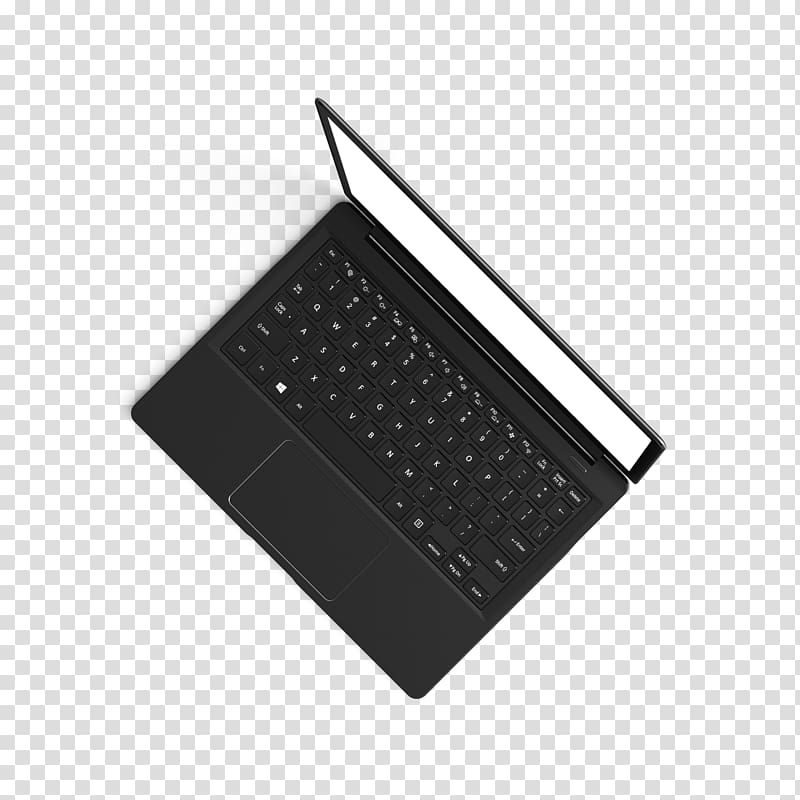 Computer keyboard Laptop , Black computer transparent background PNG clipart