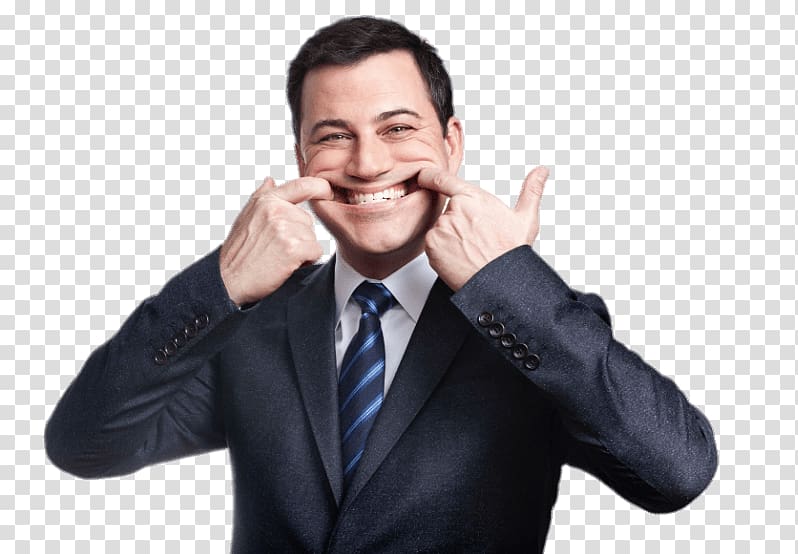man stretching his mouth illustration, Jimmy Kimmel Big Smile transparent background PNG clipart