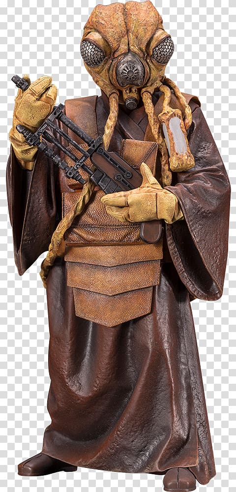 Zuckuss Star Wars: Bounty Hunter Boba Fett Anakin Skywalker, kotobukiya statue transparent background PNG clipart