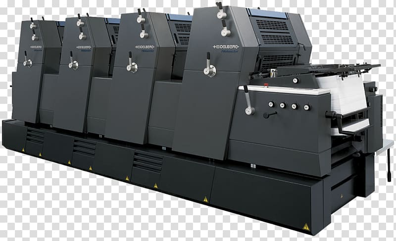 Offset printing Printing press Machine Paper, printer transparent background PNG clipart
