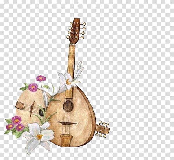 lute transparent background PNG clipart