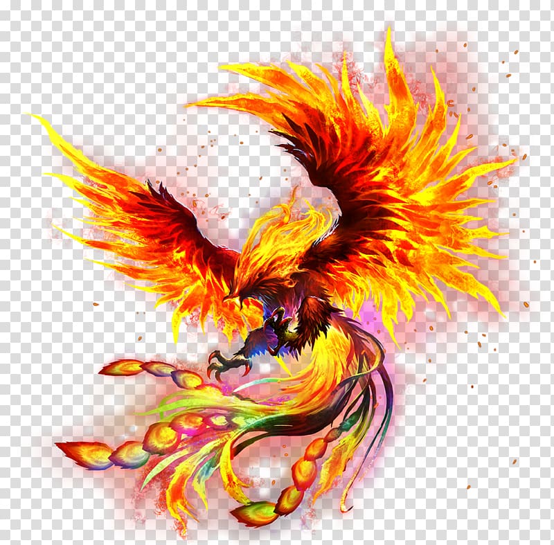 Phoenix Ikki Legendary creature, Phoenix transparent background PNG clipart