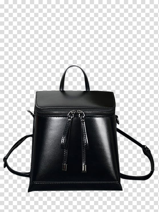 Handbag Artificial leather Backpack, dark brown flat shoes for women dressy transparent background PNG clipart