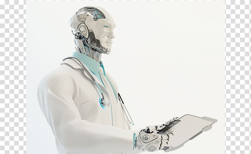 Robotics Physician Artificial intelligence Medicine, robot transparent background PNG clipart