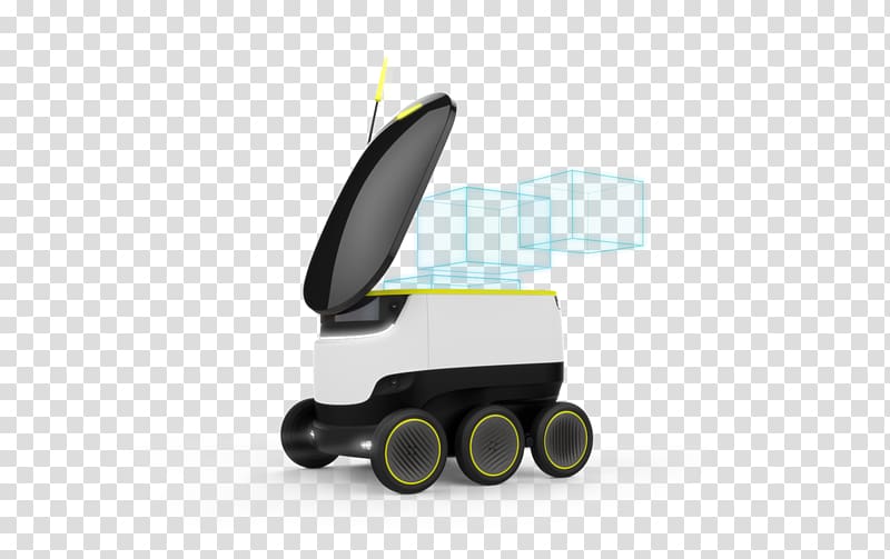 Unmanned aerial vehicle Delivery Robot Business Starship Technologies, Robotics transparent background PNG clipart