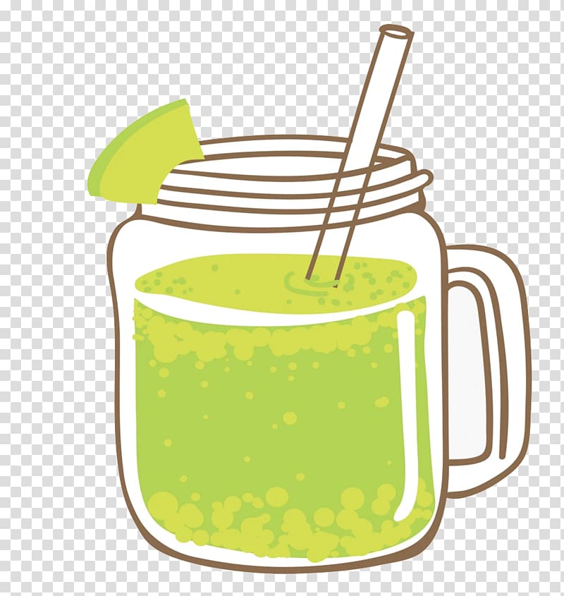 Juice Smoothie Cocktail Lemonade , Green drink transparent background PNG clipart