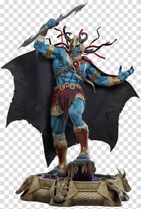 Mumm-Ra Iron Man Sideshow Collectibles Figurine Collectable, Iron Man transparent background PNG clipart