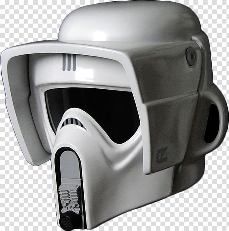 Motorcycle Helmets Stormtrooper Imperial Scout trooper, motorcycle helmets transparent background PNG clipart