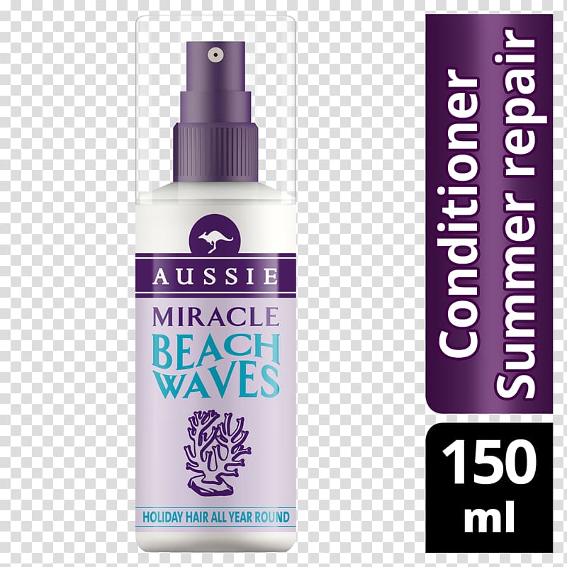 Hair conditioner Aussie 3 Minute Miracle Moist Conditioner Lotion, wave spray transparent background PNG clipart