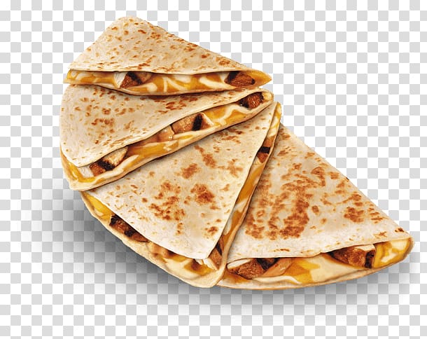 Quesadilla Taco Bell KFC Burrito, Arab food transparent background PNG clipart