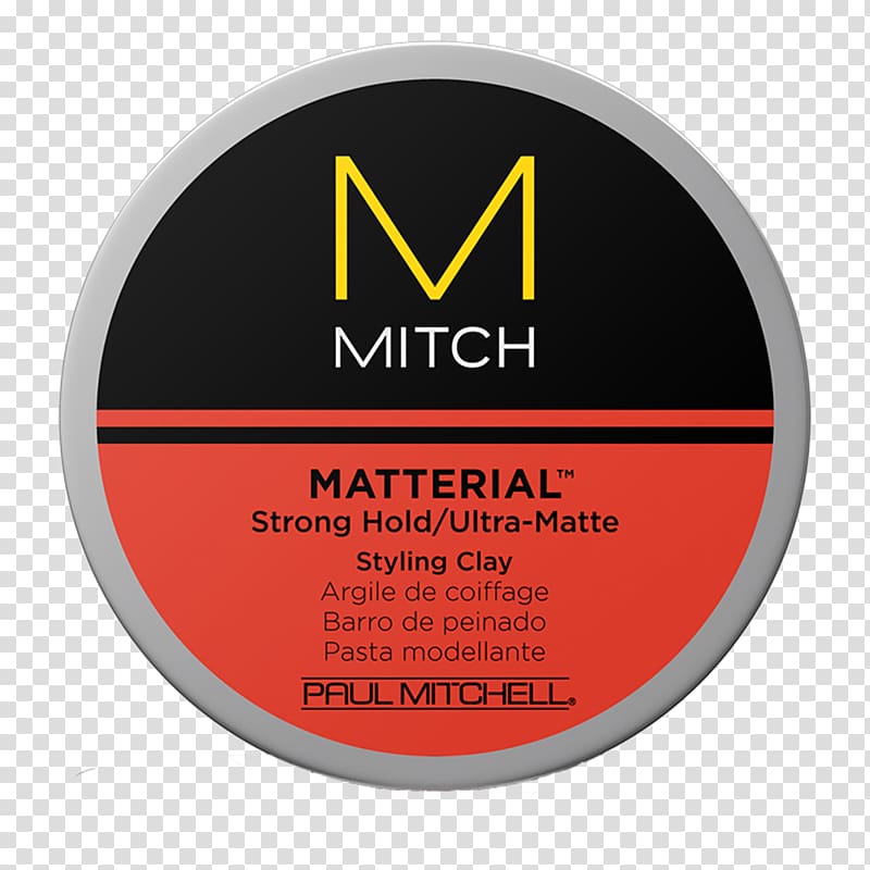 Paul Mitchell Mitch Matterial Ultra-Matte Styling Clay Paul Mitchell Mitch Reformer Hair Care Pomade, kaolin transparent background PNG clipart