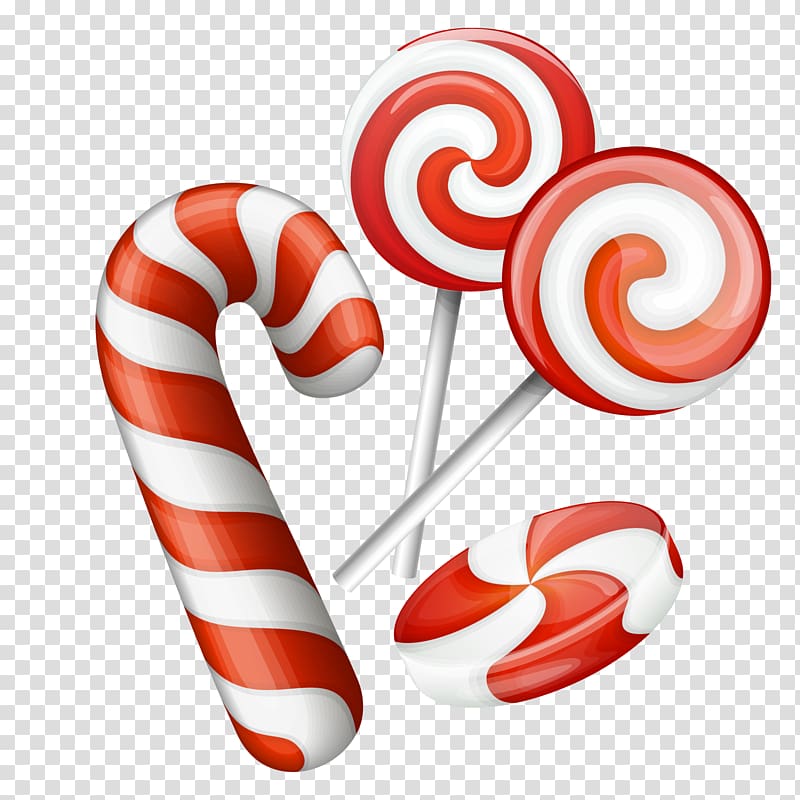 Christmas cake Lollipop Dessert Candy cane, Christmas cake dessert material transparent background PNG clipart