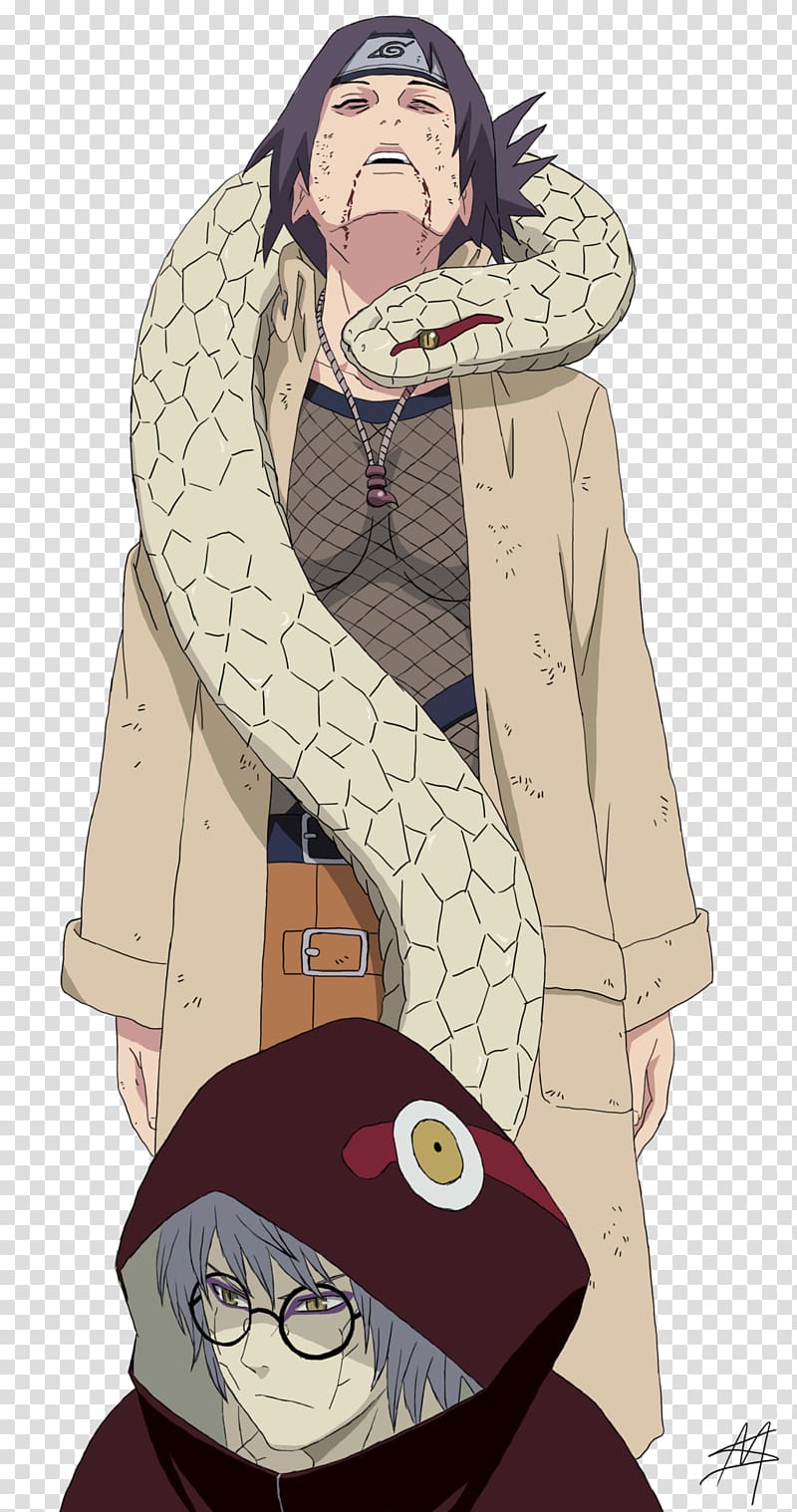 Anko Mitarashi Kabuto Yakushi Gaara Anime Naruto, Anime transparent background PNG clipart