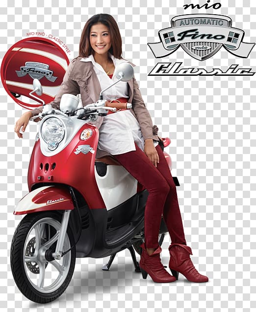 Scooter Fino Yamaha Mio Honda Motorcycle, scooter transparent background PNG clipart