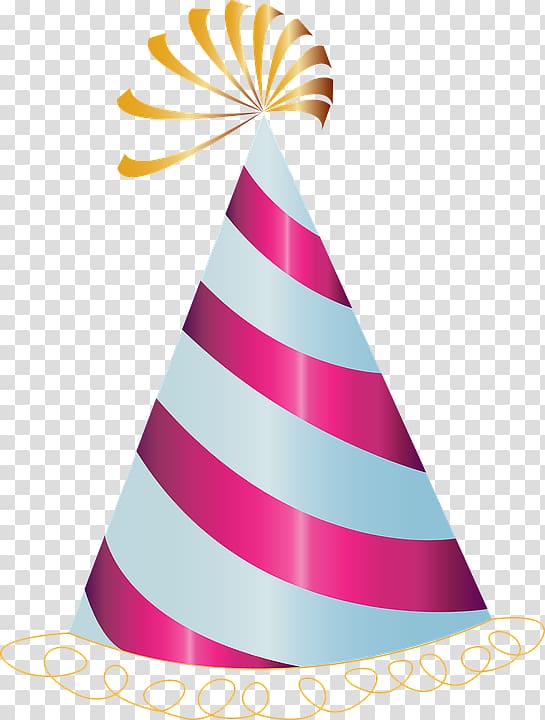 Party hat Birthday , birthday hat transparent background PNG clipart