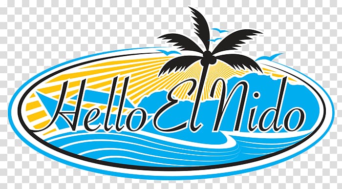 El Nido, Palawan Hello El Nido Logo, el nido philippines transparent background PNG clipart