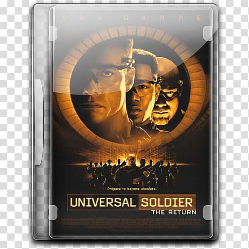 Luc Deveraux Universal Soldier Action Film Soundtrack, regeneration transparent background PNG clipart