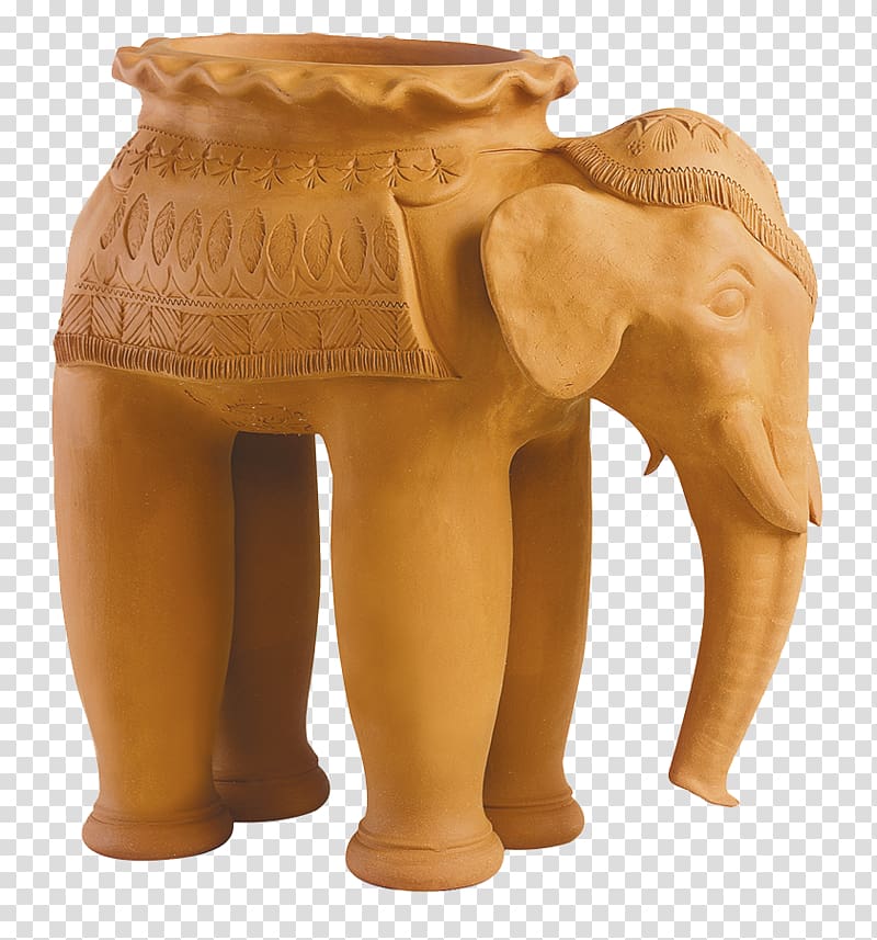 Indian elephant African elephant Whichford Pottery Elephantidae Flowerpot, palanquin transparent background PNG clipart