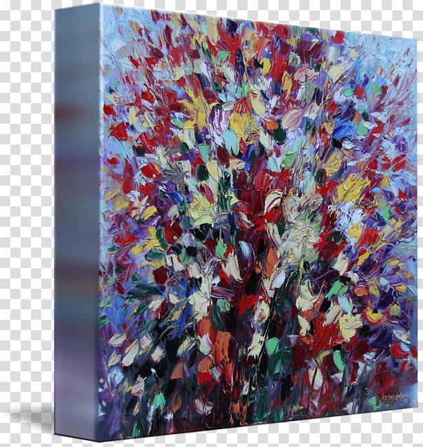 Modern art Painting Abstract art Poster, fine bouquet transparent background PNG clipart