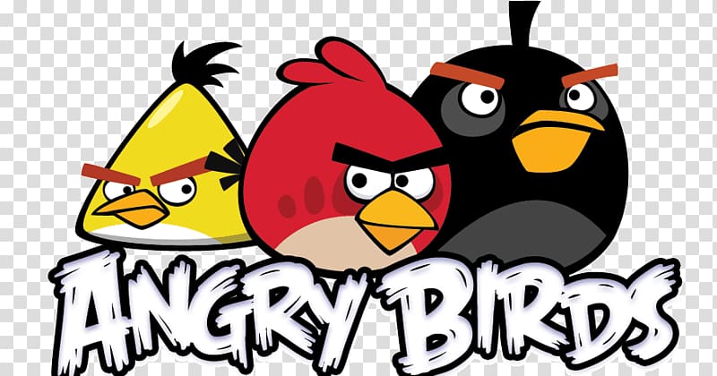 Angry Birds 2 Drawing Cartoon, angry birds font transparent background PNG clipart