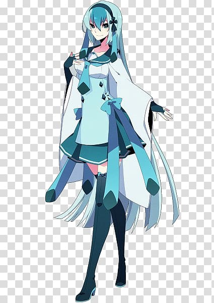 Glaceon Eevee Pokémon Cosplay Human, Feminine Body transparent background PNG clipart